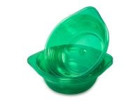Glass bowl green 350 ml